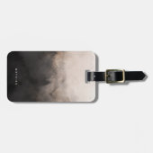 Étiquette À Bagage Encre foncée (Devant horizontal)