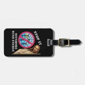 Étiquette À Bagage Énergie éolienne offshore Arrêtez Jésus (Devant horizontal)