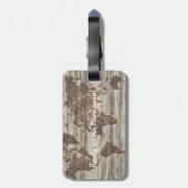 Étiquette À Bagage Enfin nous pouvons voyager à nouveau | étiquette d (Dos Vertical)