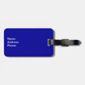 Étiquette À Bagage Engendrez dans beaucoup de différentes langues du (Dos horizontal)