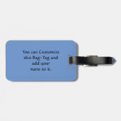 Étiquette À Bagage Enregistré_ (Dos horizontal)