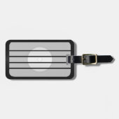 Étiquette À Bagage Enregistrement LP Vinyl Look (Devant horizontal)