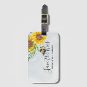 Étiquette À Bagage Enregistrer Les Abeilles - Citations, Slogans Dit  (Devant Vertical)