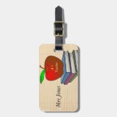 Étiquette À Bagage Enseignant (Devant Vertical)