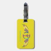 Étiquette À Bagage Enseigner la paix Thunder_Cove (Dos Vertical)