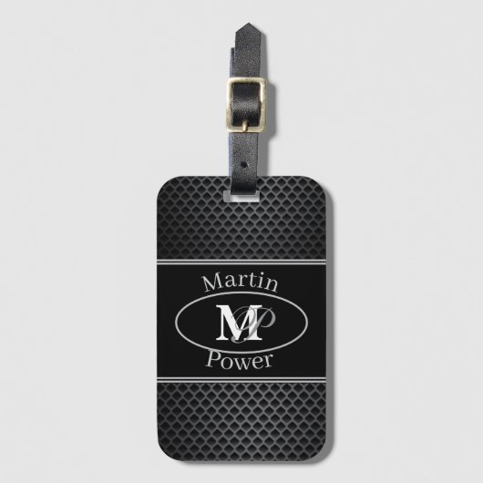 Étiquette À Bagage Ensemble noir de tapis de voiture (Devant Vertical)