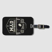 Étiquette À Bagage Entraîneur de fitness de Kettlebell (Devant Horizontal)