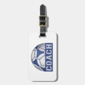 Étiquette À Bagage Entraîneur Futbal (Devant Vertical)