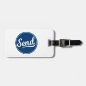 Étiquette À Bagage Envoyer le logo (Devant horizontal)