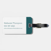 Étiquette À Bagage Épée elfique ARWEN™ Citation (Dos horizontal)