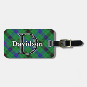 Étiquette À Bagage Epic Scotland Clan Davidson Tartan