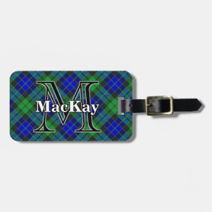 Étiquette À Bagage Epic Scotland Clan MacKay Tartan