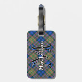 Étiquette À Bagage Epic Scotland Clan MacLellan Tartan (Dos Vertical)