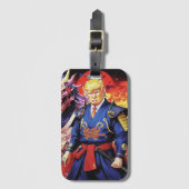 Étiquette À Bagage Epic Trump Samurai Anime (Devant Vertical)