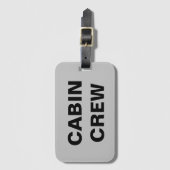 Étiquette À Bagage Équipage cabine (Devant Vertical)