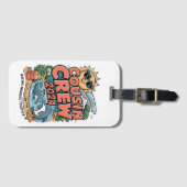 Étiquette À Bagage Équipage de couture 2024 Vacances été Plage Voyage (Devant Horizontal)