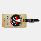 Étiquette À Bagage Équipage Groom personnalisé (Devant horizontal)