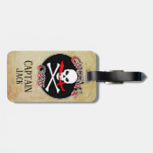 Étiquette À Bagage Équipage Groom personnalisé (Dos horizontal)