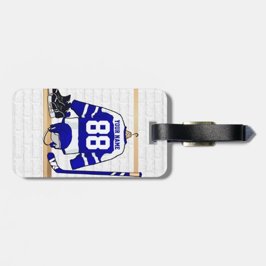 Étiquette À Bagage Équipe cycliste Jersey (Dos horizontal)