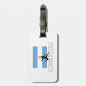 Étiquette À Bagage Équipe d'Argentine de football (Dos Vertical)