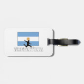 Étiquette À Bagage Équipe d'Argentine de football (Dos horizontal)