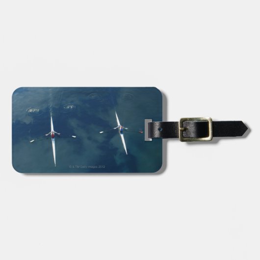 Étiquette À Bagage Équipe d'aviron (Devant horizontal)