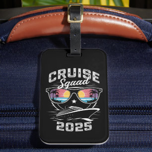 Étiquette À Bagage Équipe de croisière 2025 Famille de jumelage de va