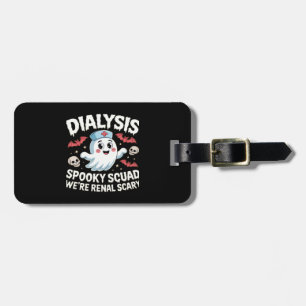 Étiquette À Bagage Équipe de dialyse effrayante Halloween rénale Néph