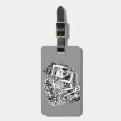 Étiquette À Bagage Équipe de suicide | Cartes de lecture "Lucky You" (Devant Vertical)