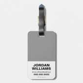 Étiquette À Bagage Équipe de suicide | Cartes de lecture "Lucky You" (Dos Vertical)