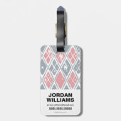 Étiquette À Bagage Équipe de suicide | Harley Quinn (Dos Vertical)