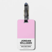 Étiquette À Bagage Équipe de suicide| Harley Quinn Skull Tattoo Art (Dos Vertical)