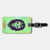 Étiquette À Bagage Équipe de suicide | Icône de tête de l'enchanteuse (Devant horizontal)