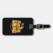 Étiquette À Bagage Équipe de suicide | Logo de la bombe (Devant horizontal)