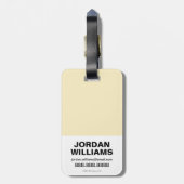 Étiquette À Bagage Équipe de suicide| Motif Emoji de Deadshot (Dos Vertical)