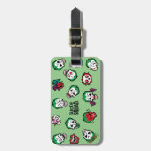 Étiquette À Bagage Équipe de suicide| Motif Joker Emoji (Devant Vertical)