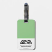 Étiquette À Bagage Équipe de suicide| Motif Joker Emoji (Dos Vertical)