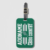 Étiquette À Bagage Équipe d'exécution de l'AJOUT personnalisée pour l (Devant Vertical)