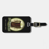 Étiquette À Bagage Équipe potable irlandaise personnalisée (Devant horizontal)