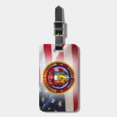 Étiquette À Bagage Équipe spéciale pour l'Europe du Sud (SETAF) (Devant Vertical)