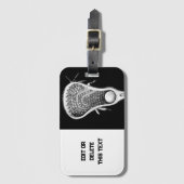 Étiquette À Bagage Équipement de crosse (Devant Vertical)