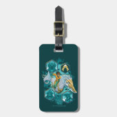 Étiquette À Bagage Équitation Aquaman À Cheval Dans Les Royaumes (Devant Vertical)