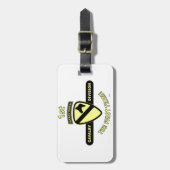 Étiquette À Bagage ęr DIVISION de CAVALERIE "La PREMIÈRE ÉQUIPE " (Devant Vertical)