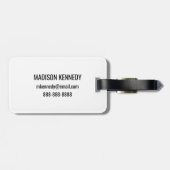 Étiquette À Bagage Errez souvent, errez toujours carte avec la (Dos horizontal)