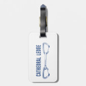 Étiquette À Bagage Escalade Cathedral Ledge (Dos Vertical)