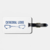Étiquette À Bagage Escalade Cathedral Ledge (Dos horizontal)