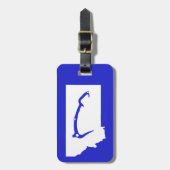 Étiquette À Bagage Escalade de glace Montana (Devant Vertical)