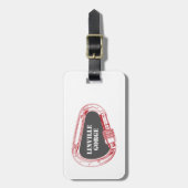 Étiquette À Bagage Escalade de la Gorge de Linville (Devant Vertical)