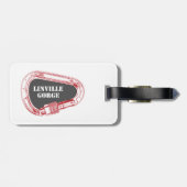 Étiquette À Bagage Escalade de la Gorge de Linville (Dos horizontal)