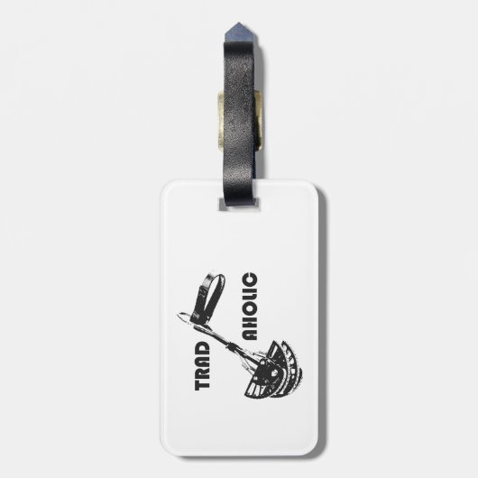 Étiquette À Bagage Escalade de roche Tradaholic (Dos Vertical)